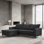 SCANDALO ΚΑΝΑΠΕΣ ΓΩΝΙΑ ΑΝΑΣΤΡΕΨΙΜΗ ΑΝΘΡΑΚΙ ASTI 15 265x188x99cm 71-0392 - Image 2