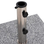 ΒΑΣΗ ΟΜΠΡΕΛΑΣ ΓΡΑΝΙΤΗ 40KG ΜΕ ΧΕΡΟΥΛΙ & ΡΟΔΕΣ HM6564--ΣΩΛΗΝΑΣ ΔΙΑΜΕΤΡΟΥ Φ48 - Image 4