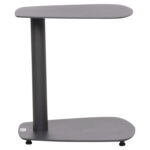 ΒΟΗΘΗΤΙΚΟ ΤΡΑΠΕΖΑΚΙ ΞΑΠΛΩΣΤΡΑΣ CARET HM6563.01 ΑΛΟΥΜΙΝΙΟ ΣΕ ΓΚΡΙ 40x39x42Υεκ - Image 4