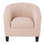 BOGA Πολυθρόνα Σαλονιού - Καθιστικού, Ύφασμα  Μπεζ 77x70x77cm - Image 5