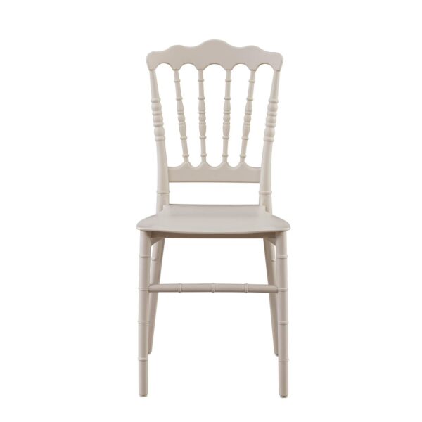 MILLS Καρέκλα Εστίασης - Catering Στοιβαζόμενη PP Μπεζ 40x51x89cm - Image 3