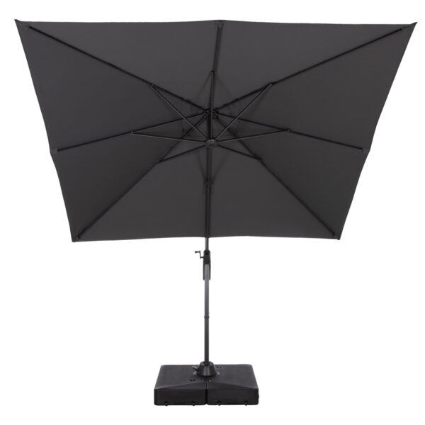 ΕΠΑΓΓΕΛΜΑΤΙΚΗ ΟΜΠΡΕΛΑ 2.7x2.7μ ΜΕ ΒΑΣΗ ΝΕΡΟΥ JAVANTE HM10857.01 ΓΚΡΙ ΑΛΟΥΜ. & ΠΑΝΙ - Image 3