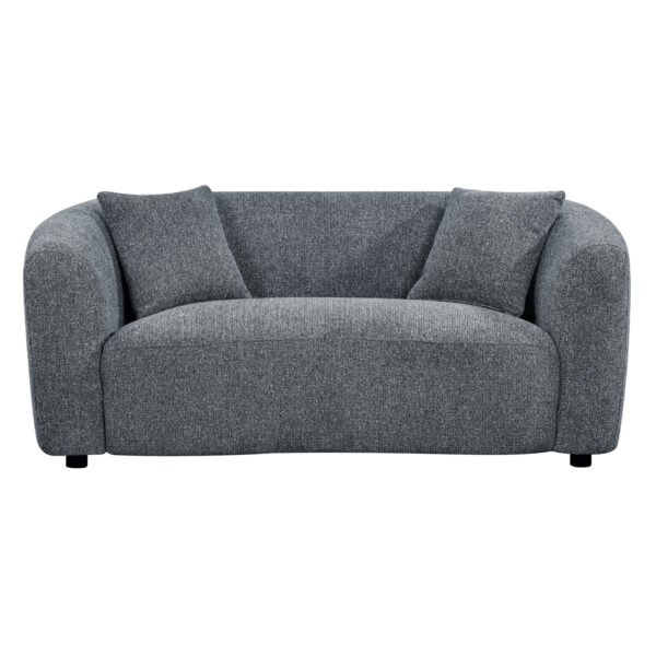 ΚΑΝΑΠΕΣ 2-ΘΕΣΙΟΣ NORD HM3322.01 ΓΚΡΙ ΥΦΑΣΜΑ 170x91x75Υεκ. - Image 3