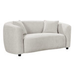 ΚΑΝΑΠΕΣ 2-ΘΕΣΙΟΣ NORD HM3322.02 ΑΝΟΙΧΤΟ ΜΠΕΖ ΥΦΑΣΜΑ 170x91x75Υεκ.