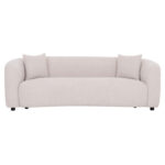 ΚΑΝΑΠΕΣ 3-ΘΕΣΙΟΣ NORD HM3321.02 ΑΝΟΙΧΤΟ ΜΠΕΖ ΥΦΑΣΜΑ 230x96x75Υεκ. - Image 3