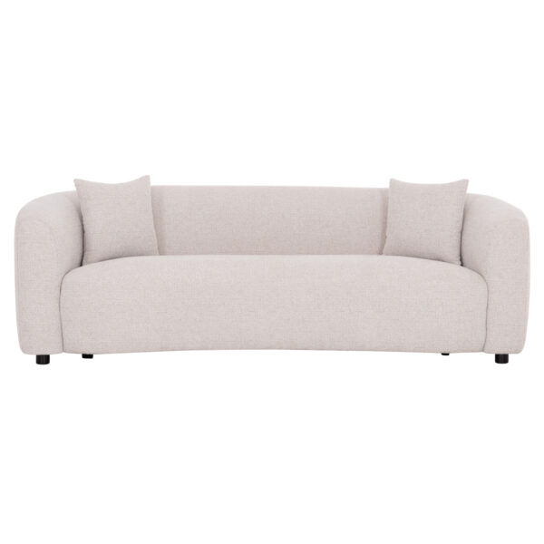 ΚΑΝΑΠΕΣ 3-ΘΕΣΙΟΣ NORD HM3321.02 ΑΝΟΙΧΤΟ ΜΠΕΖ ΥΦΑΣΜΑ 230x96x75Υεκ. - Image 3