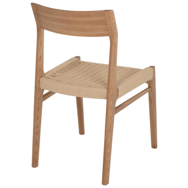 ΚΑΡΕΚΛΑ PONTUS HM9322.11 RUBBERWOOD ΜΕ ΚΑΘΙΣΜΑ ΣΧΟΙΝΙ- ΦΥΣΙΚΟ 47X52X80Υεκ. - Image 5