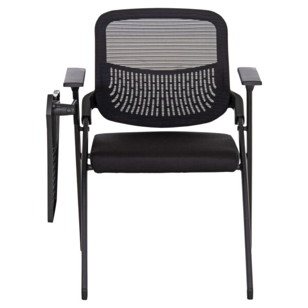 ΚΑΡΕΚΛΑ ΣΥΝΕΔΡΙΟΥ ΠΤΥΣΣΟΜΕΝΗ ΜΕ ΑΝΑΛΟΓΙΟ DENO HM1209.01 MESH ΥΦΑΣΜΑ ΜΑΥΡΟ 65x63x82Υεκ. - Image 3