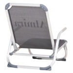 ΚΑΡΕΚΛΑΚΙ ΠΑΡΑΛΙΑΣ ΑΛΟΥΜINIOY ΒΑΡ.ΤΥΠΟΥ ΨΗΛΗ ΠΛΑΤΗ ALMIRA HM5053.10 ΓΚΡΙ 55x71x66Υεκ - Image 5