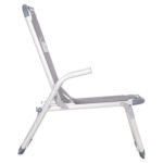 ΚΑΡΕΚΛΑΚΙ ΠΑΡΑΛΙΑΣ ΑΛΟΥΜΙΝΙΟΥ ΒΑΡ.ΤΥΠΟΥ ΥΠΕΡΥΨΩΜΕΝΟ ALMIRA HM6431.10 ΓΚΡΙ 53x68x80Υεκ - Image 4