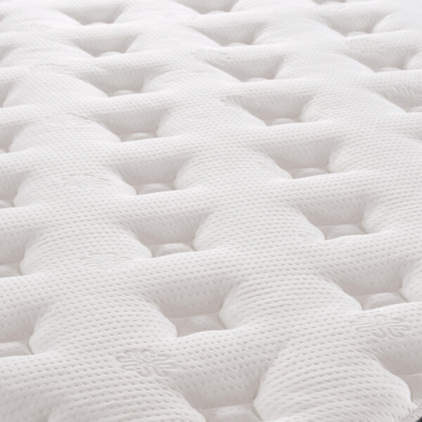 ΚΡΕΒΑΤΙ ΗΜΙΔΙΠΛΟ ΜΕ ΣΤΡΩΜΑ DOLORES HM10746.03 ΜΠΕΖ ΥΦΑΣΜΑ τ.NUBUCK--ΓΙΑ 120x200εκ - Image 5