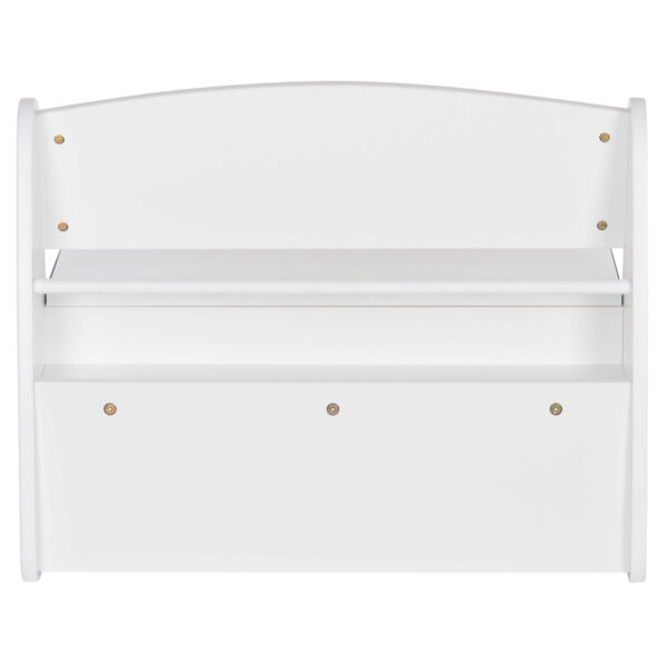 ΠΑΓΚΑΚΙ ΠΑΙΔΙΚΟ ΜΕ ΑΠΟΘ.ΧΩΡΟ RICKI HM18342.03 MDF & ΚΟΝΤΡΑΠΛΑΚΕ ΛΕΥΚΟ 63x43x47Υεκ - Image 6