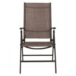 ΠΟΛΥΘΡΟΝΑ ZURI  7ΘΕΣΕΩΝ ΠΤΥΣ/ΝΗ ΜΕΤΑΛΛΙΚΗ ΚΑΦΕ ME ΚΑΦΕ TEXTILENE HM5700.02 55x70x103Υ εκ. - Image 6