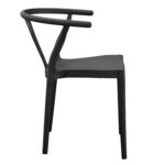 ΠΟΛΥΘΡΟΝΑ ΕΞ.ΧΩΡΟΥ BRAVE HM6625.02 ΠΟΛΥΠΡΟΠΥΛΕΝΙΟ ΣΕ ΜΑΥΡΟ 47x42x84,5Υεκ - Image 4