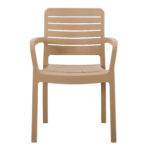 ΠΟΛΥΘΡΟΝΑ ΕΞΩΤ.ΧΩΡΟΥ FLAN HM6369.03 ΚΑΠΟΥΤΣΙΝΟ ΠΟΛΥΠΡΟΠΥΛΕΝΙΟ 57x56x82.5Yεκ. - Image 3