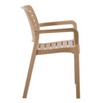 ΠΟΛΥΘΡΟΝΑ ΕΞΩΤ.ΧΩΡΟΥ FLAN HM6369.03 ΚΑΠΟΥΤΣΙΝΟ ΠΟΛΥΠΡΟΠΥΛΕΝΙΟ 57x56x82.5Yεκ. - Image 4