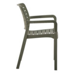 ΠΟΛΥΘΡΟΝΑ ΕΞΩΤ.ΧΩΡΟΥ FLAN HM6369.05 DARK OLIVE ΠΟΛΥΠΡΟΠΥΛΕΝΙΟ 57x56x82.5Yεκ. - Image 4