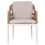ΠΟΛΥΘΡΟΝΑ BOXER HM6556.02 ΑΛΟΥΜΙΝΙΟ & OLEFIN ΜΠΕΖ-TWIST WICKER 58x60x80Yεκ - Image 3
