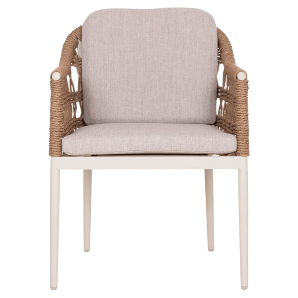 ΠΟΛΥΘΡΟΝΑ BOXER HM6556.02 ΑΛΟΥΜΙΝΙΟ & OLEFIN ΜΠΕΖ-TWIST WICKER 58x60x80Yεκ - Image 3