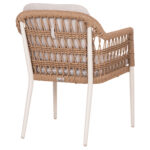 ΠΟΛΥΘΡΟΝΑ BOXER HM6556.02 ΑΛΟΥΜΙΝΙΟ & OLEFIN ΜΠΕΖ-TWIST WICKER 58x60x80Yεκ - Image 5