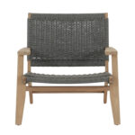 ΠΟΛΥΘΡΟΝΑ LOUNGE MONTER HM6241.02 ΞΥΛΟ ΑΚΑΚΙΑΣ ΦΥΣΙΚΟ-ΣΧΟΙΝΙ ΓΚΡΙ 78x62x67Υεκ - Image 3