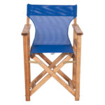 ΠΟΛΥΘΡΟΝΑ ΣΚΗΝΟΘΕΤΗ ΜΕ ΠΑΝΙ TEXTILENE ΜΠΛΕ ΛΗΜΝΟΣ HM10543.01 ΞΥΛΟ ΟΞΙΑΣ 57x54x88,5Υεκ - Image 3