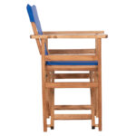 ΠΟΛΥΘΡΟΝΑ ΣΚΗΝΟΘΕΤΗ ΜΕ ΠΑΝΙ TEXTILENE ΜΠΛΕ ΛΗΜΝΟΣ HM10543.01 ΞΥΛΟ ΟΞΙΑΣ 57x54x88,5Υεκ - Image 4