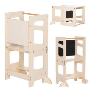 ΠΥΡΓΟΣ ΕΚΜΑΘΗΣΗΣ ΜΕ ΠΙΝΑΚΑ RICKI HM18344.01 ΞΥΛΟ ΠΕΥΚΟΥ ΦΥΣΙΚΟ 43x32x84Υεκ