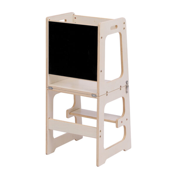 ΠΥΡΓΟΣ ΕΚΜΑΘΗΣΗΣ ΜΕ ΠΙΝΑΚΑ RICKI HM18345.01 ΞΥΛΟ ΠΕΥΚΟΥ ΦΥΣΙΚΟ 37x40x84Υεκ - Image 5