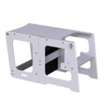 ΠΥΡΓΟΣ ΕΚΜΑΘΗΣΗΣ ΜΕ ΠΙΝΑΚΑ RICKI HM18345.03 ΞΥΛΟ ΠΕΥΚΟΥ ΛΕΥΚΟ/ΓΚΡΙ 37x40x84Υεκ - Image 6