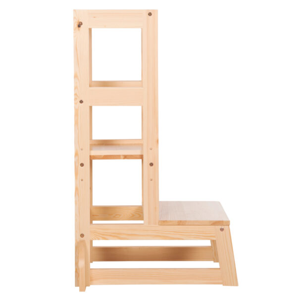 ΠΥΡΓΟΣ ΕΚΜΑΘΗΣΗΣ τ.MONTESSORI PEPE HM9291.01 ΞΥΛΟ ΠΕΥΚΟΥ ΦΥΣΙΚΟ 55x53x90Υεκ - Image 4
