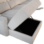 ΣΕΤ ΚΑΝΑΠΕΣ-ΠΟΛΥΘΡΟΝΑ RELAX SYNTHIA HM10735.01 ΜΠΕΖ ΥΦΑΣΜΑ-ΗΛΕΚΤΡΙΚΗ ΑΝΑΚΛΙΣΗ [L] - Image 6