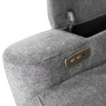ΣΕΤ ΚΑΝΑΠΕΣ-ΠΟΛΥΘΡΟΝΑ RELAX SYNTHIA HM10735.03 ΓΚΡΙ ΥΦΑΣΜΑ-ΗΛ.ΑΝΑΚΛΙΣΗ [L] - Image 6