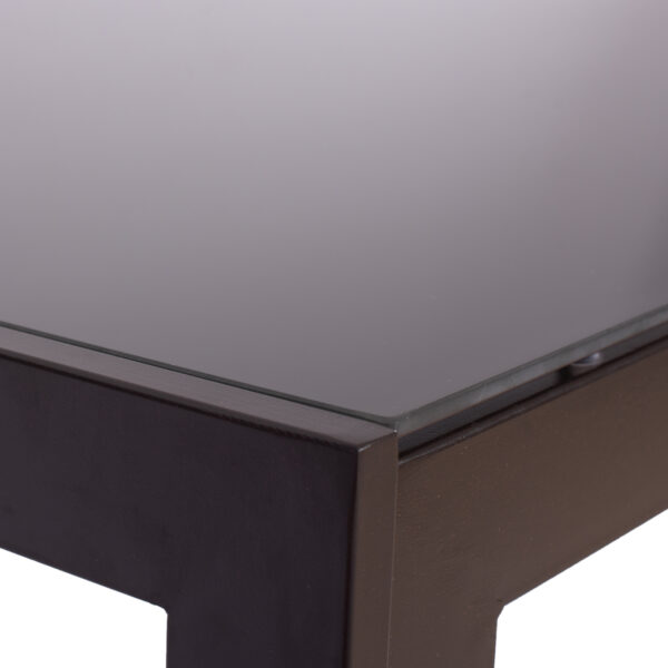 ΣΕΤ ΤΡΑΠΕΖΑΡΙΑΣ 5ΤΜΧ ENDIKA HM21011 ΚΑΡΕΚΛΕΣ ΜΕ ΜΑΞΙΛΑΡΙ & ΤΡΑΠΕΖΙ 150x90εκ ΚΑΦΕ - Image 4