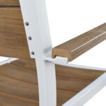 ΣΕΤ ΤΡΑΠΕΖΑΡΙΑΣ TABER HM10738.01 ΤΡΑΠΕΖΙ & 6 ΠΟΛΥΘΡΟΝΕΣ-ΑΛΟΥΜΙΝΙΟ & POLYWOOD-ΛΕΥΚΟ - Image 6