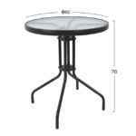 ΣΕΤ ΤΡΑΠΕΖΑΡΙΑ 3ΤΜΧ ΚΑΡΕΚΛΕΣ ΚΑΙ ΤΡΑΠΕΖΙ HM5181.01 - Image 3