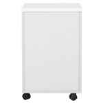 ΣΥΡΤΑΡΙΕΡΑ ΓΡΑΦΕΙΟΥ ΜΕ ΚΛΕΙΔΑΡΙΑ VANCE HM2159 ΛΕΥΚΗ ΜΕΛΑΜΙΝΗ-ΡΟΔΑΚΙΑ 39x40x60Υεκ. - Image 5