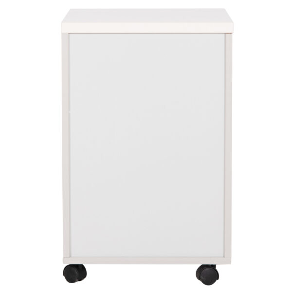 ΣΥΡΤΑΡΙΕΡΑ ΓΡΑΦΕΙΟΥ ΜΕ ΚΛΕΙΔΑΡΙΑ VANCE HM2159 ΛΕΥΚΗ ΜΕΛΑΜΙΝΗ-ΡΟΔΑΚΙΑ 39x40x60Υεκ. - Image 5