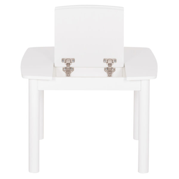 ΤΡΑΠΕΖΑΚΙ ΠΑΙΔΙΚΟ ΜΕ ΑΠΟΘ.ΧΩΡΟΥΣ RICKI HM18339.03 MDF & ΣΥΜΗΔΑ ΣΕ ΛΕΥΚΟ 65x65x47Υεκ - Image 5