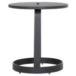 ΤΡΑΠΕΖΙ ΒΟΗΘΗΤΙΚΟ ΕΞ.ΧΩΡΟΥ MINO HM6432.01 ΑΛΟΥΜΙΝΙΟ & ΣΧΟΙΝΙ ΓΚΡΙ Φ47x53Υεκ - Image 5