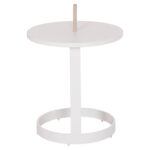 ΤΡΑΠΕΖΙ ΒΟΗΘΗΤΙΚΟ ΕΞ.ΧΩΡΟΥ MINO HM6432.02 ΑΛΟΥΜΙΝΙΟ ΛΕΥΚΟ & ΣΧΟΙΝΙ ΜΠΕΖ Φ47x53Υεκ - Image 4