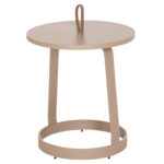 ΤΡΑΠΕΖΙ ΒΟΗΘΗΤΙΚΟ ΕΞ.ΧΩΡΟΥ MINO HM6432.03 ΑΛΟΥΜΙΝΙΟ & ΣΧΟΙΝΙ ΚΑΠΟΥΤΣΙΝΟ Φ47x53Υεκ - Image 6