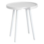 ΤΡΑΠΕΖΙ ΒΟΗΘΗΤΙΚΟ ΣΤΡΟΓΓΥΛΟ ΕΞ.ΧΩΡΟΥ TEROC HM6433.02 ΑΛΟΥΜΙΝΙΟ ΛΕΥΚΟ Φ47x53Υεκ