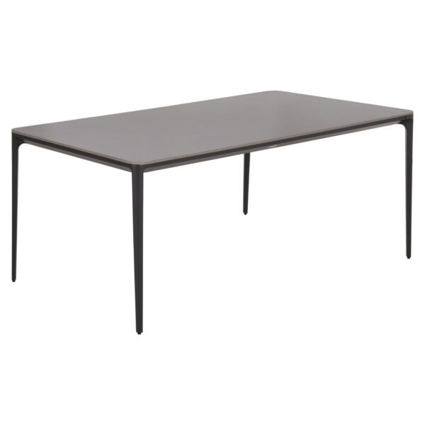 ΤΡΑΠΕΖΙ ΤΡΑΠΕΖΑΡΙΑΣ STAD HM6557.01 ΓΚΡΙ ΑΛΟΥΜΙΝΙΟ & SINTERED STONE TOP 180x90x74Υεκ - Image 4