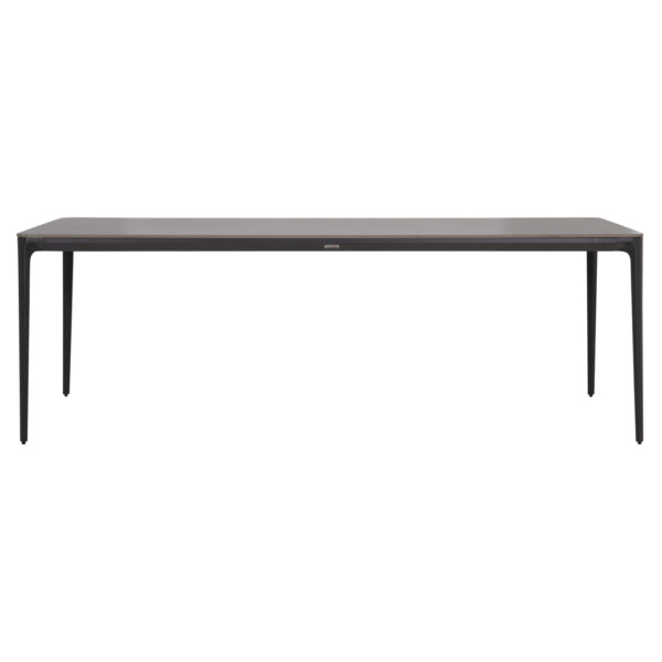 ΤΡΑΠΕΖΙ ΤΡΑΠΕΖΑΡΙΑΣ STAD HM6558.01 ΓΚΡΙ ΑΛΟΥΜΙΝΙΟ & SINTERED STONE TOP 220x100x75Υεκ - Image 3