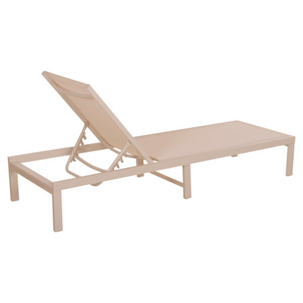 ΞΑΠΛΩΣΤΡΑ ΑΛΟΥΜΙΝΙΟΥ THATCHER HM5983.04 ΣΑΜΠΑΝΙ ΣΚΕΛΕΤΟΣ & TEXTILENE 196,5x64,5x92Υεκ - Image 4