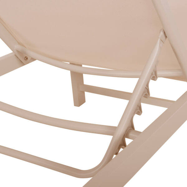 ΞΑΠΛΩΣΤΡΑ ΑΛΟΥΜΙΝΙΟΥ THATCHER HM5983.04 ΣΑΜΠΑΝΙ ΣΚΕΛΕΤΟΣ & TEXTILENE 196,5x64,5x92Υεκ - Image 6