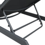 ΞΑΠΛΩΣΤΡΑ ΑΛΟΥΜΙΝΙΟΥ MARIMAR HM6562.01 ΣΚΕΛΕΤΟΣ & TEXTILENE ΓΚΡΙ 220x67.5x31.5Υεκ - Image 6