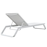 ΞΑΠΛΩΣΤΡΑ ΑΛΟΥΜΙΝΙΟΥ MARIMAR HM6562.02 ΣΚΕΛΕΤΟΣ & TEXTILENE ΛΕΥΚΟ 220x67.5x31.5Υεκ - Image 4