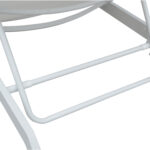 ΞΑΠΛΩΣΤΡΑ ΑΛΟΥΜΙΝΙΟΥ MARIMAR HM6562.02 ΣΚΕΛΕΤΟΣ & TEXTILENE ΛΕΥΚΟ 220x67.5x31.5Υεκ - Image 6